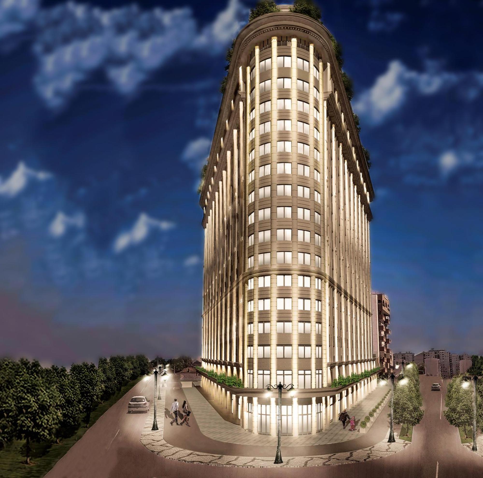 Modern Flatiron Apartment, Skopje Center Luaran gambar